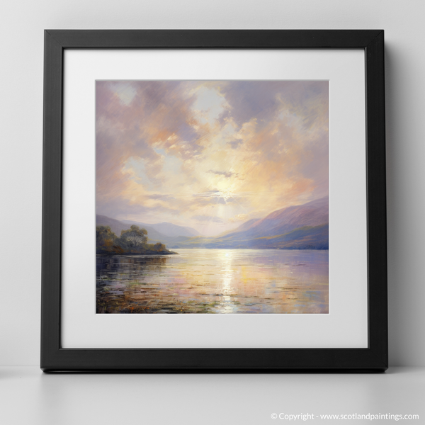 Framed version of Loch Lomond