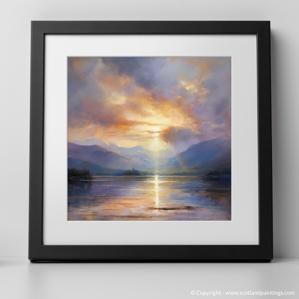 Framed version of Loch Lomond