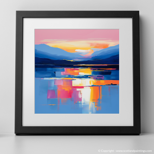 Framed version of Loch Lomond