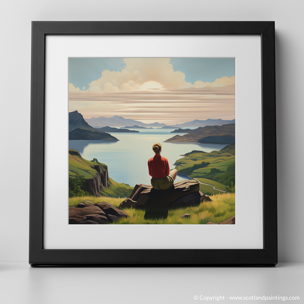 Framed version of Loch Lomond