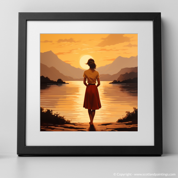 Framed version of Loch Lomond