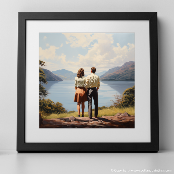 Framed version of Loch Lomond