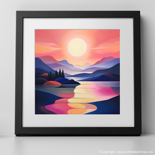 Framed version of Loch Lomond