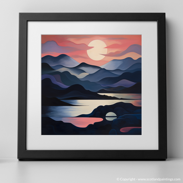 Framed version of Loch Lomond