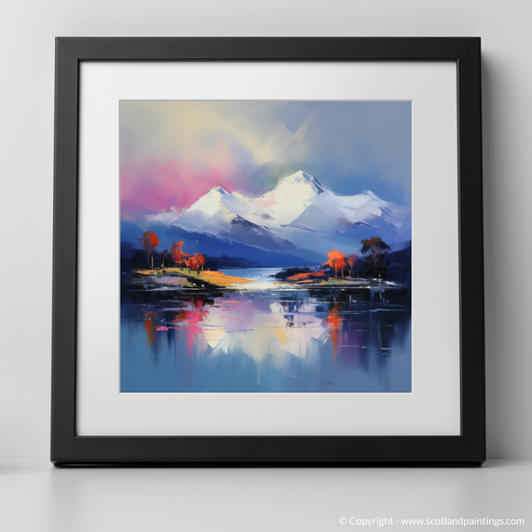 Framed version of Loch Lomond