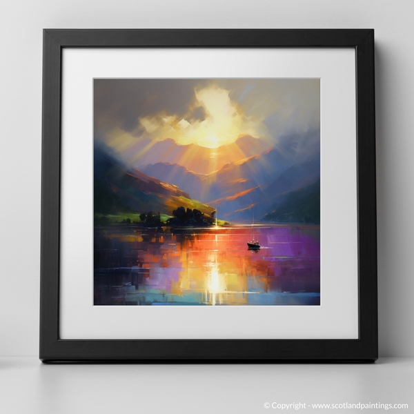 Framed version of Loch Lomond