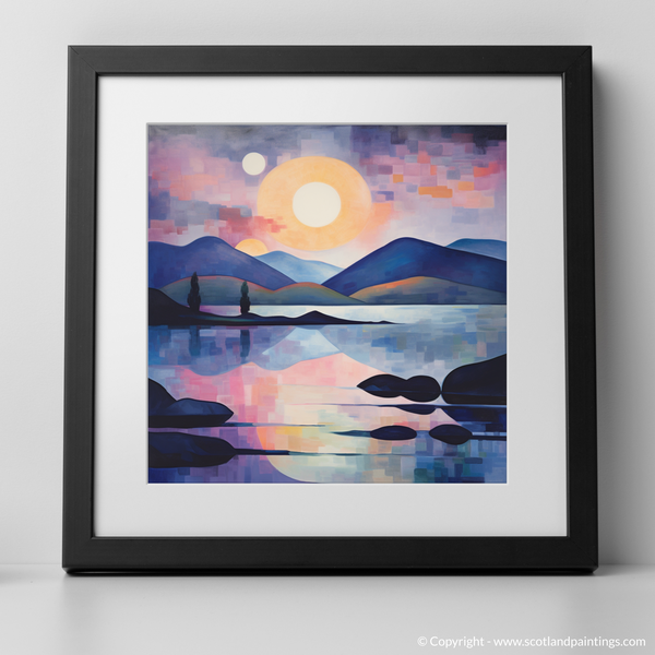 Framed version of Loch Lomond