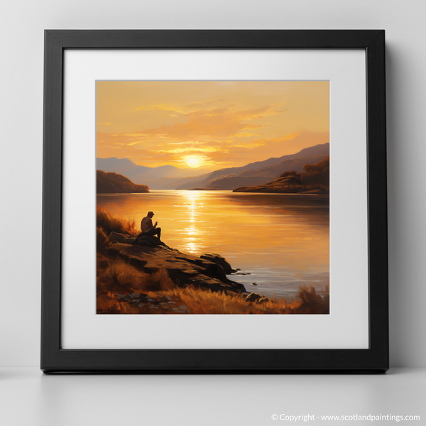 Framed version of Loch Lomond