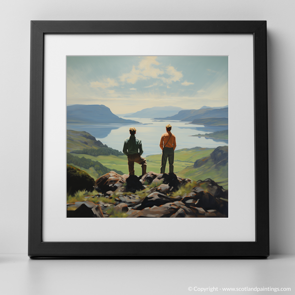 Framed version of Loch Lomond