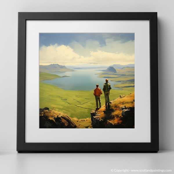 Framed version of Loch Lomond