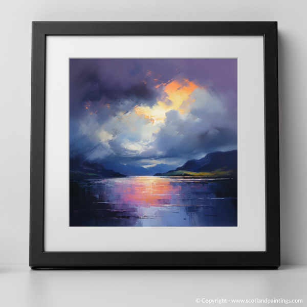 Framed version of Loch Lomond