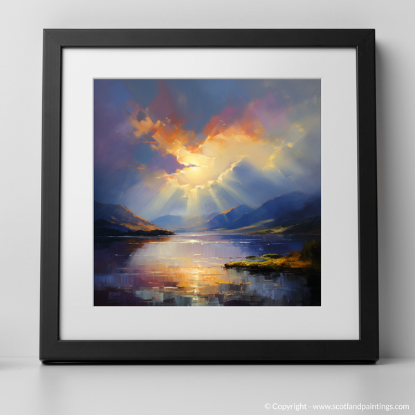 Framed version of Loch Lomond