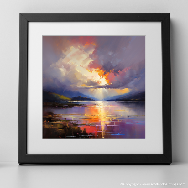 Framed version of Loch Lomond