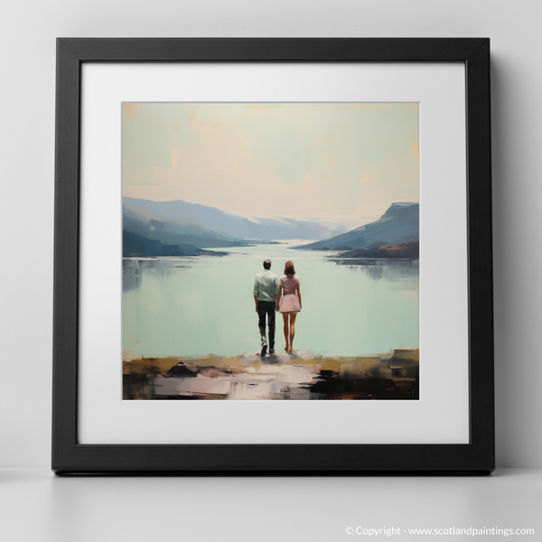 Framed version of Loch Lomond