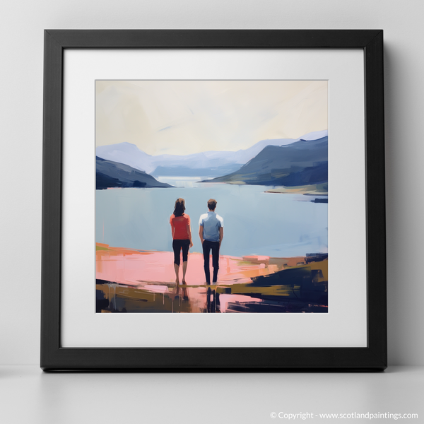 Framed version of Loch Lomond