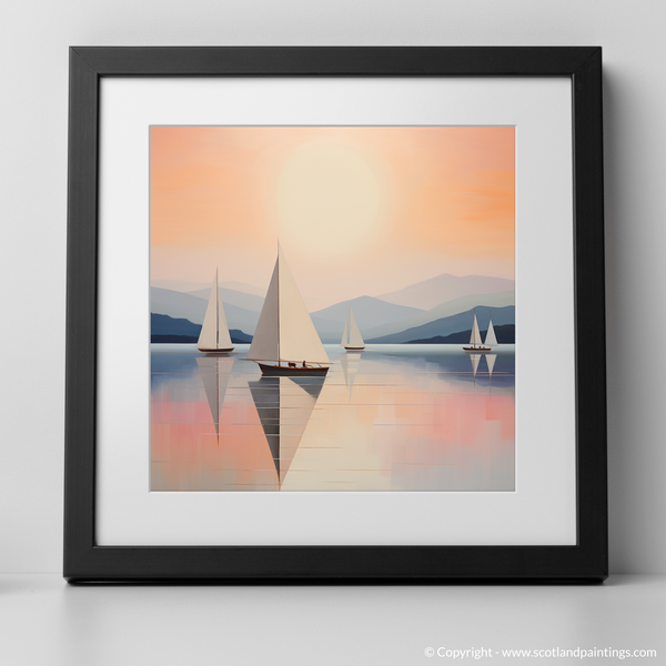 Framed version of Loch Lomond