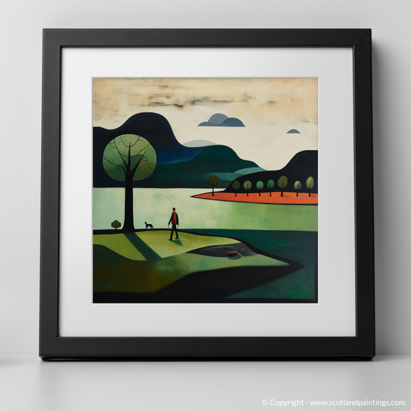 Framed version of Loch Lomond