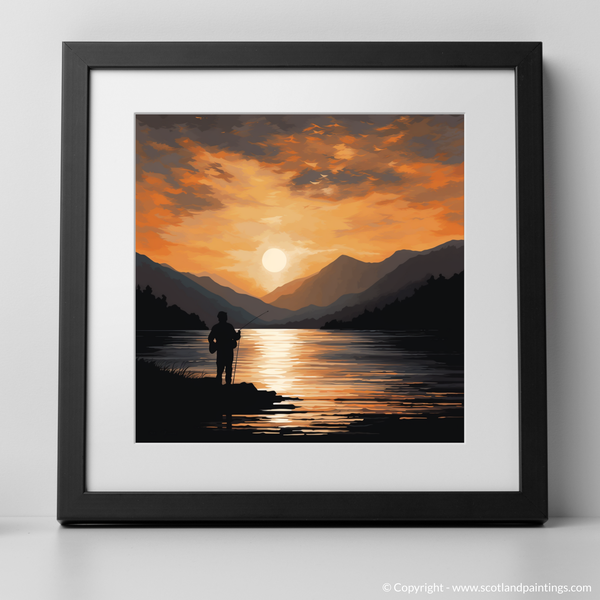 Framed version of Loch Lomond