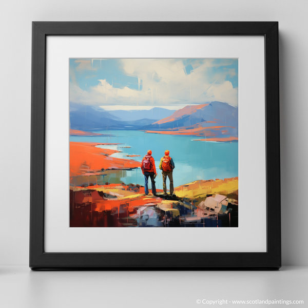 Framed version of Loch Lomond