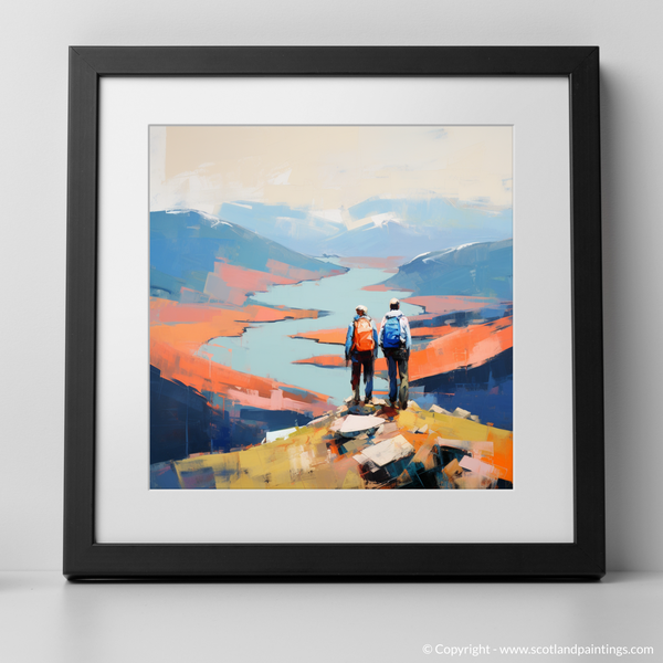 Framed version of Loch Lomond