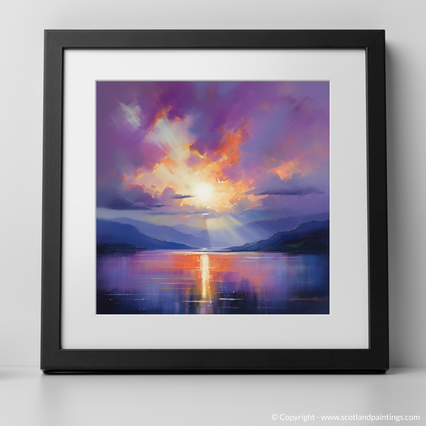 Framed version of Loch Lomond