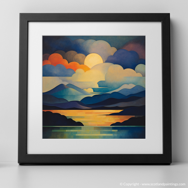 Framed version of Loch Lomond