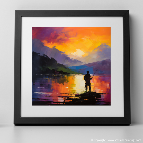 Framed version of Loch Lomond