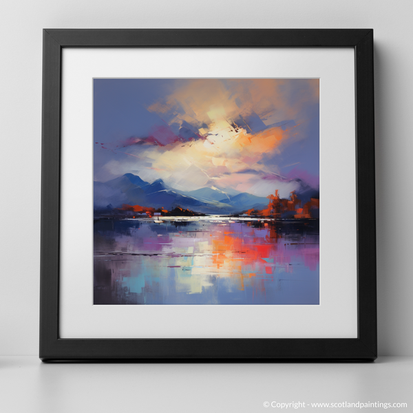 Framed version of Loch Lomond