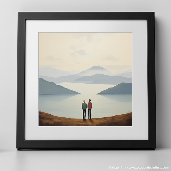 Framed version of Loch Lomond