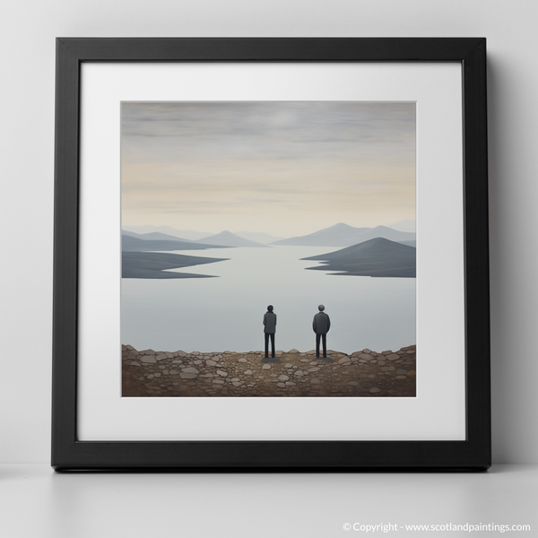 Framed version of Loch Lomond