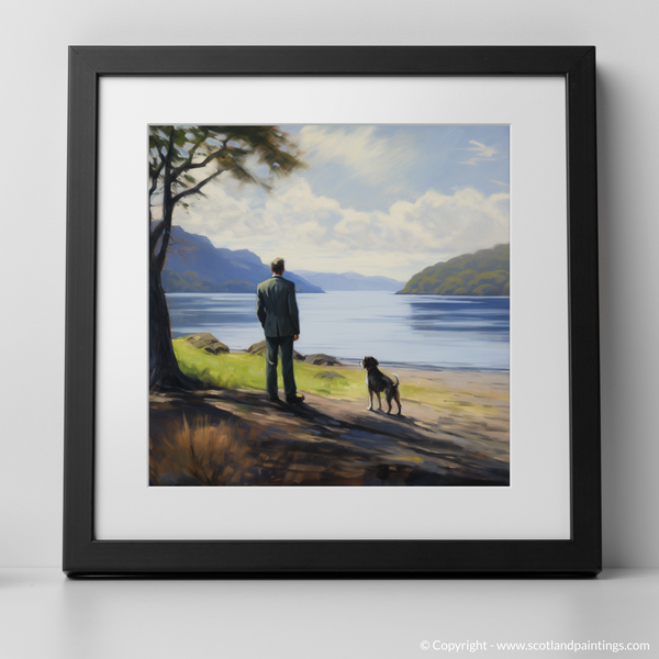 Framed version of Loch Lomond