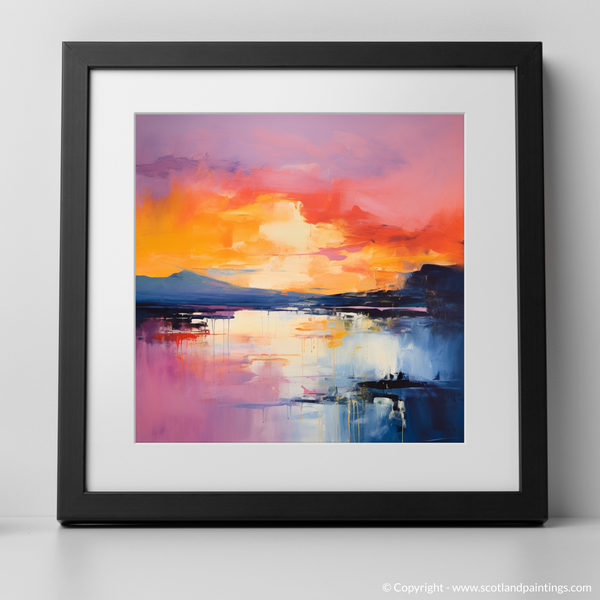 Framed version of Loch Lomond