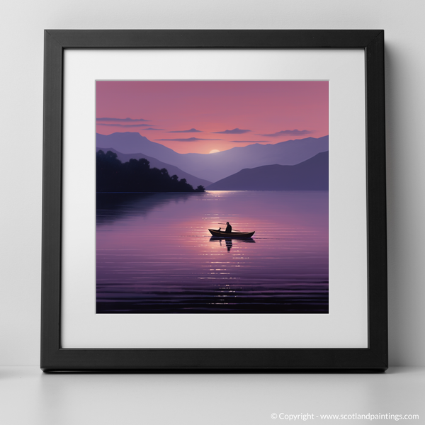 Framed version of Loch Lomond