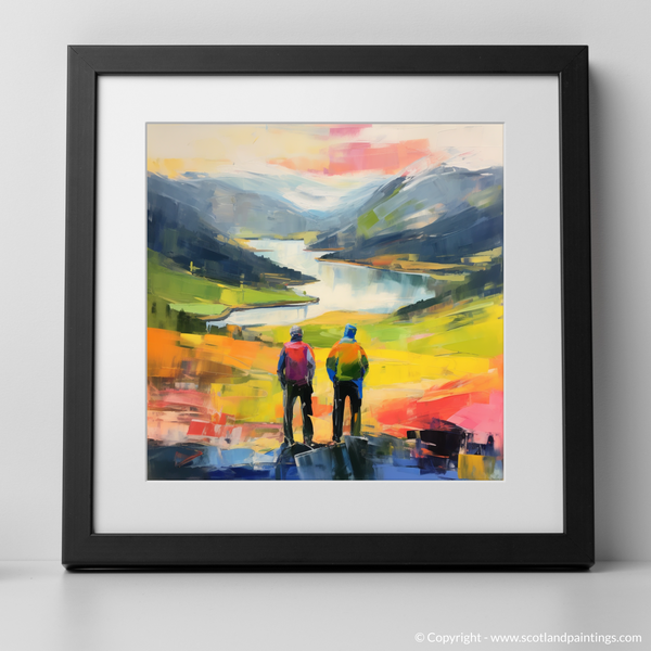 Framed version of Loch Lomond