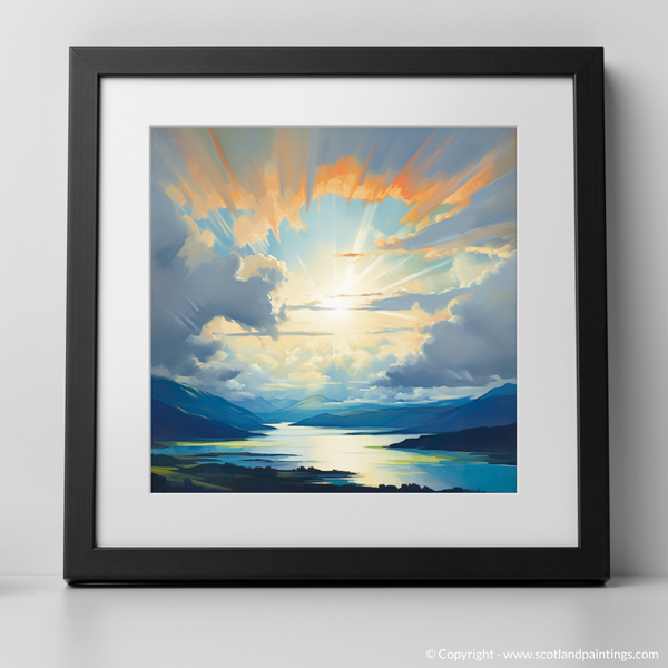 Framed version of Loch Lomond