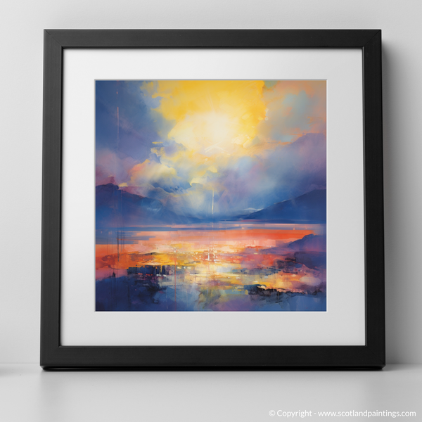 Framed version of Loch Lomond