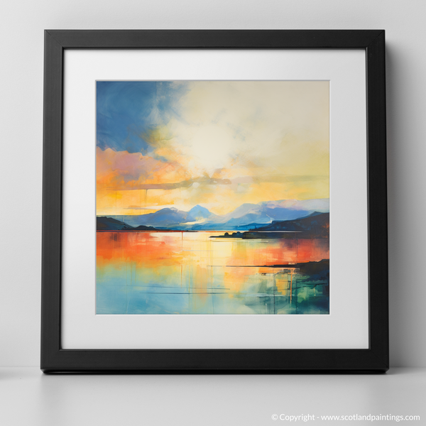 Framed version of Loch Lomond