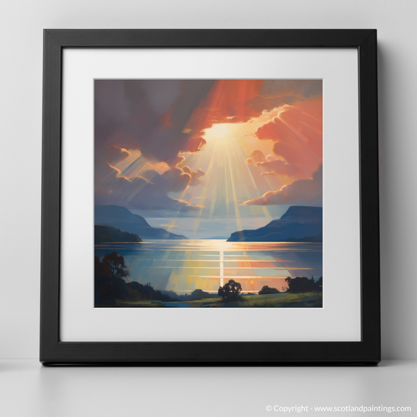 Framed version of Loch Lomond