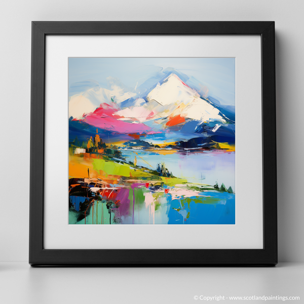 Framed version of Loch Lomond