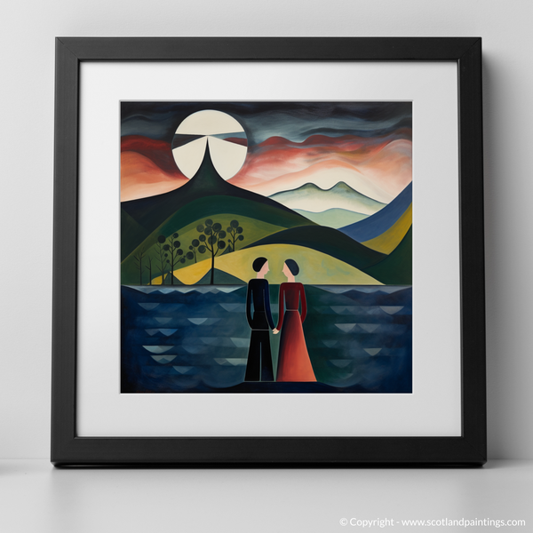 Framed version of Loch Lomond