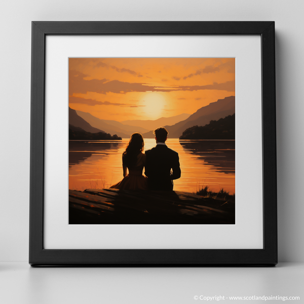 Framed version of Loch Lomond