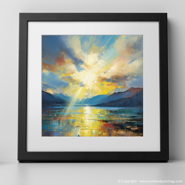 Framed version of Loch Lomond