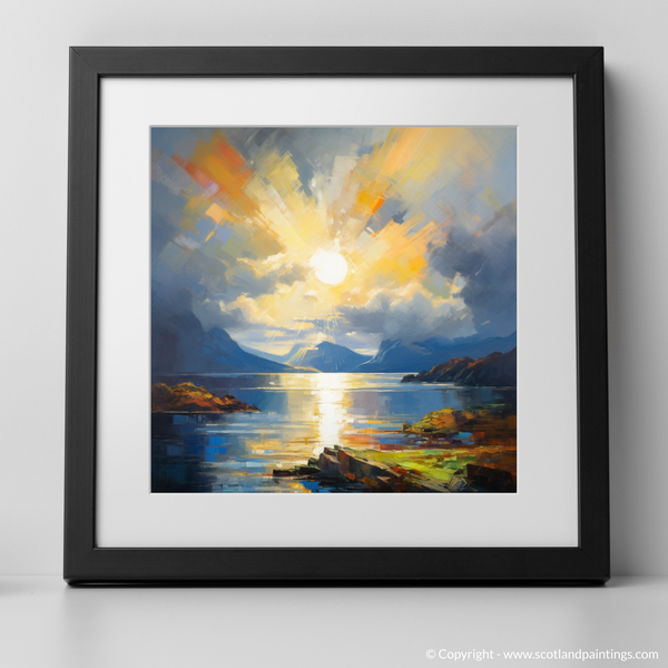 Framed version of Loch Lomond