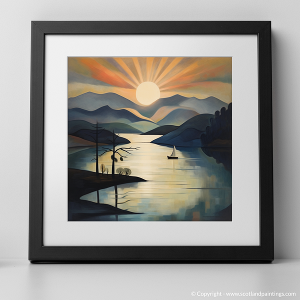 Framed version of Loch Lomond