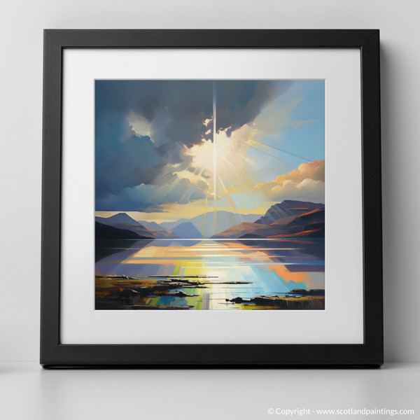 Framed version of Loch Lomond