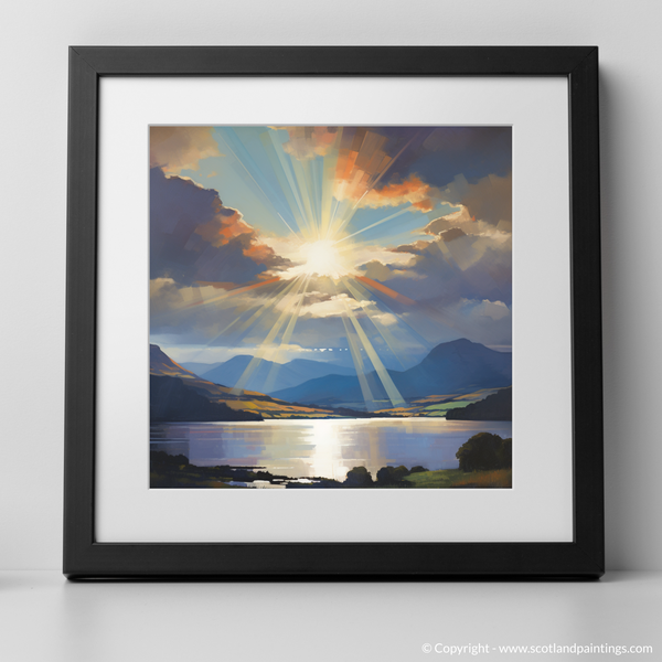 Framed version of Loch Lomond