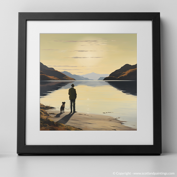 Framed version of Loch Lomond