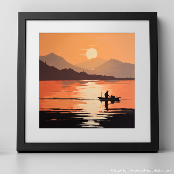 Framed version of Loch Lomond