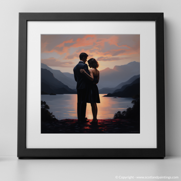 Framed version of Loch Lomond