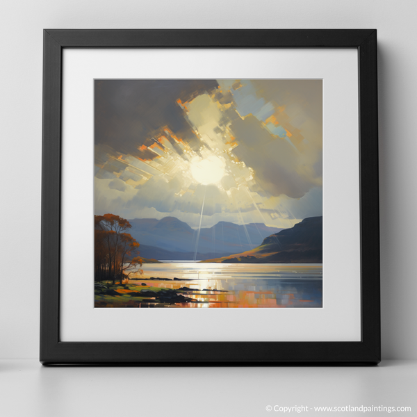 Framed version of Loch Lomond